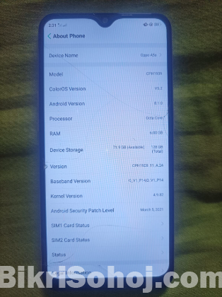 Oppo A5s